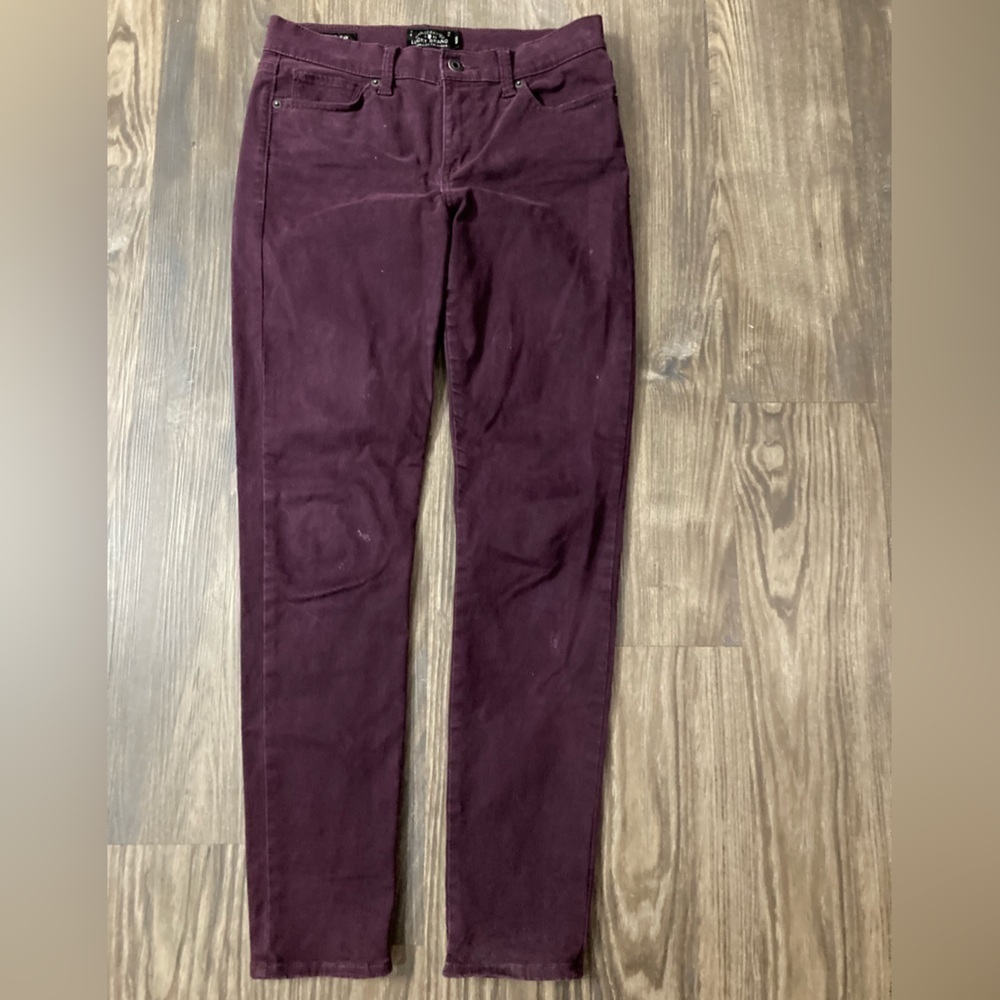 Lucky Brand Women’s Purple Size 6/28‎ Brooke Legging Jeans